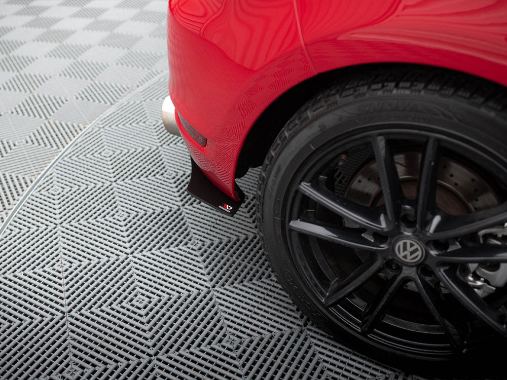 Rear Diffuser &amp; Rear Side Splitters compatible with Volkswagen Golf Mk6 GTI / ED35