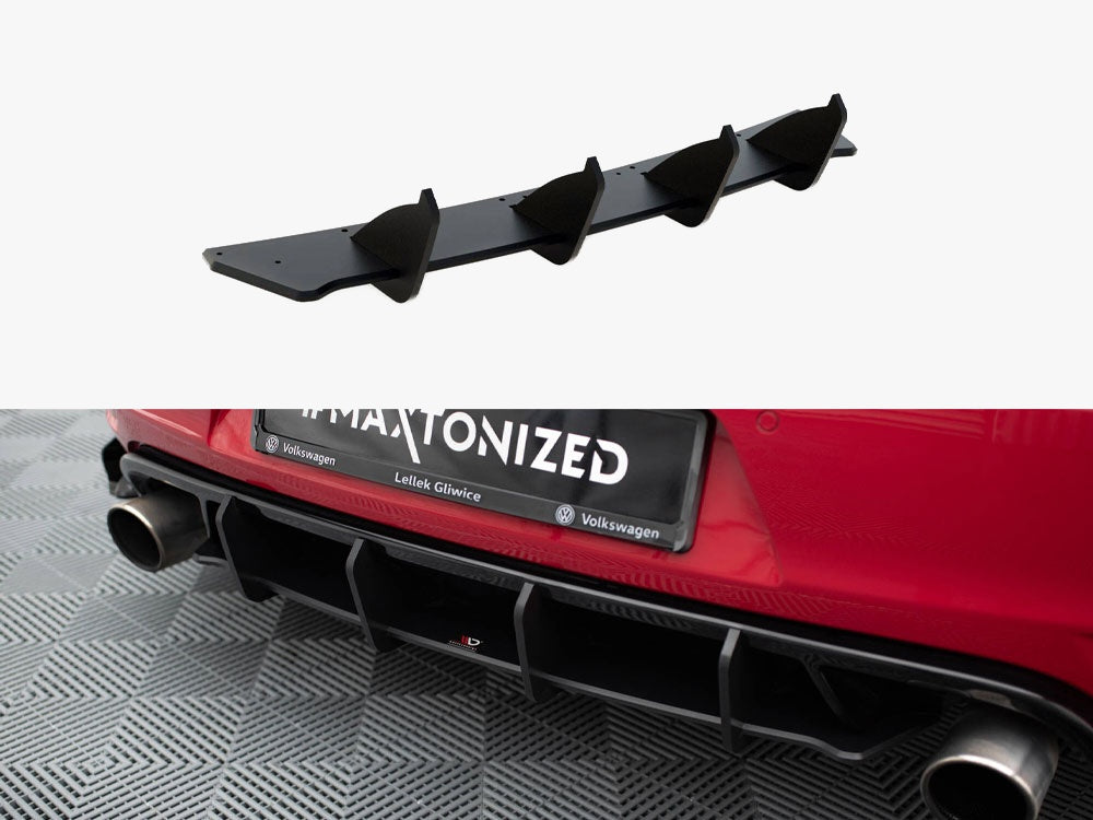 Street PRO Rear Diffuser V.2 compatible with VW Golf GTI Mk6