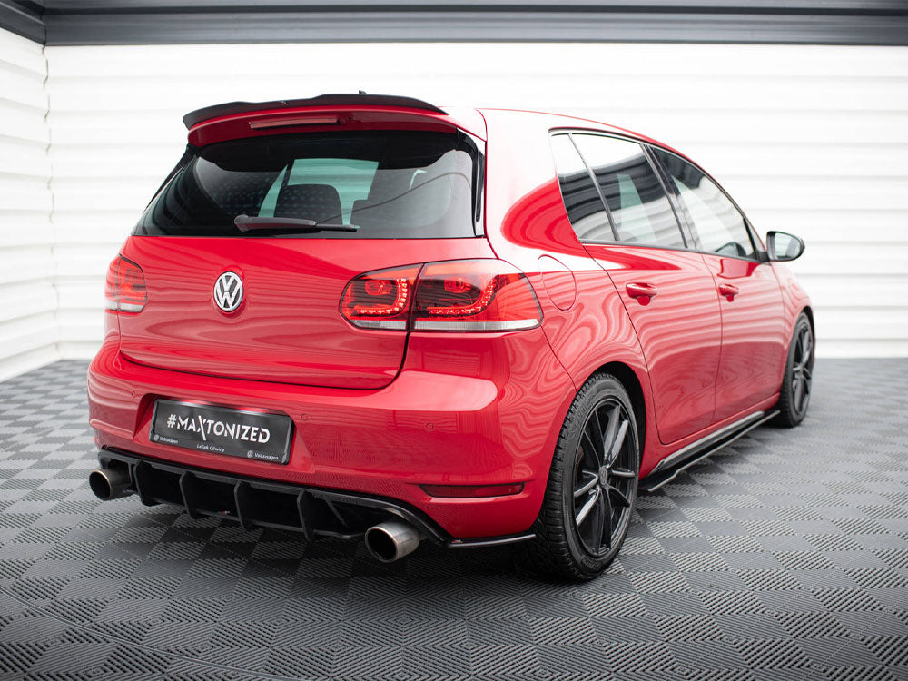 Street PRO Rear Side Splitters compatible with VW Golf GTI Mk6