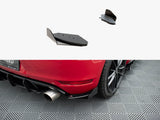 Street PRO Rear Side Splitters + Flaps compatible with VW Golf GTI Mk6