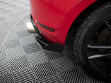 Street PRO Rear Side Splitters + Flaps compatible with VW Golf GTI Mk6