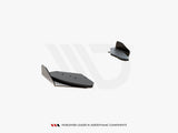 Street PRO Rear Side Splitters + Flaps compatible with VW Golf GTI Mk6