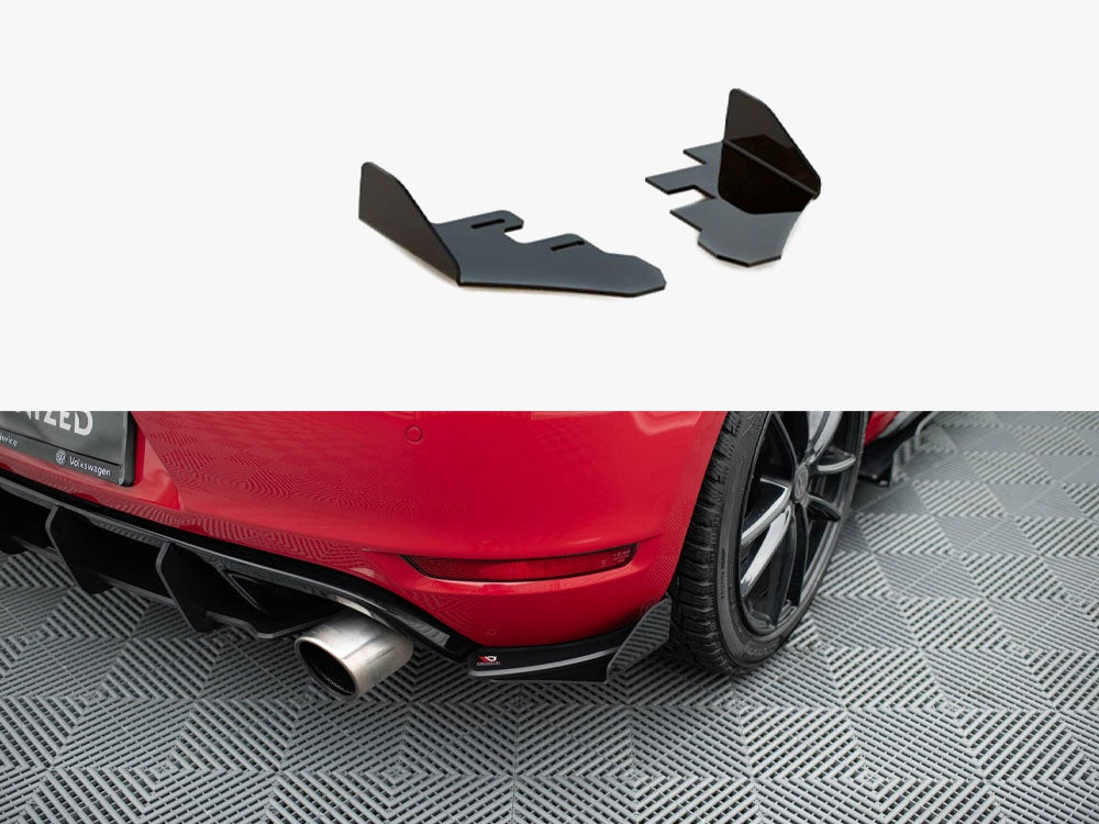 Rear Side Flaps compatible with VW Golf GTI Mk6 (2008-2012)
