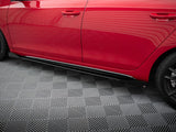 Street PRO Side Skirts Diffusers + Flaps compatible with VW Golf GTI Mk6