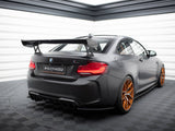 Carbon Spoiler With External Brackets Uprights compatible with BMW M2 F87