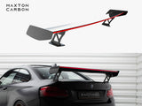 Carbon Spoiler With External Brackets Uprights + LED compatible with BMW M2 F87