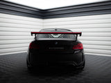 Carbon Spoiler With External Brackets Uprights + LED compatible with BMW M2 F87