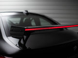 Carbon Spoiler With External Brackets Uprights + LED compatible with BMW M2 F87