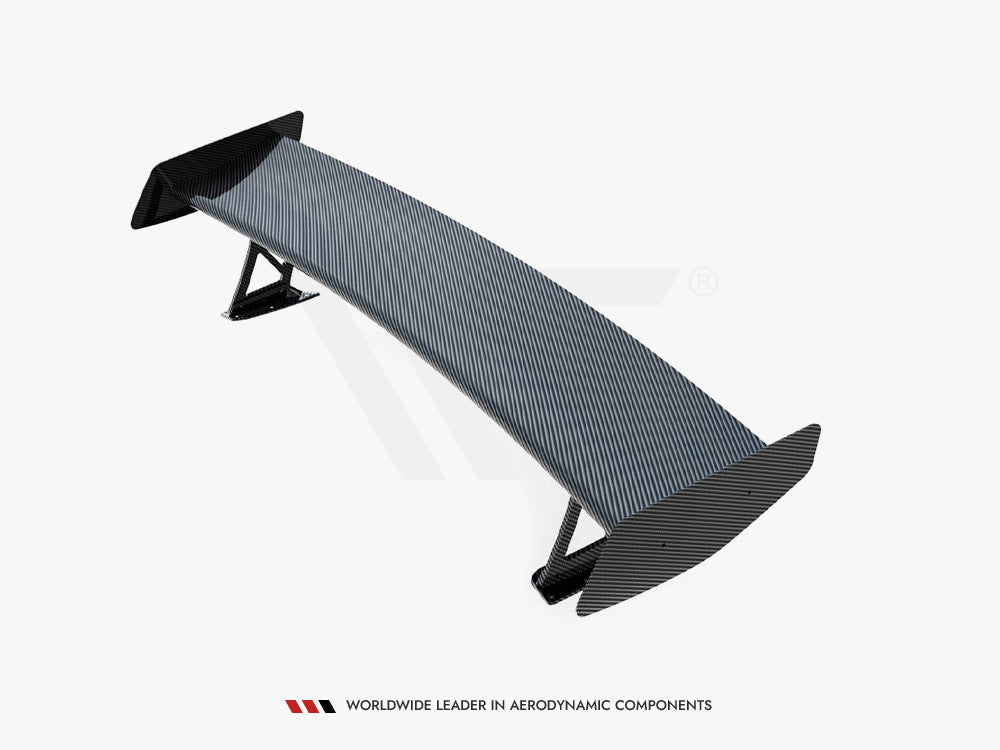 Carbon Spoiler With External Brackets Uprights + LED compatible with BMW M2 F87