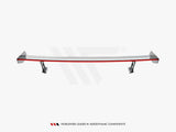 Carbon Spoiler With External Brackets Uprights + LED compatible with BMW M2 F87