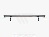 Carbon Spoiler With External Brackets Uprights + LED compatible with BMW M2 F87