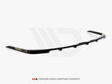Central Rear Splitter (Vertical Bars) compatible with Kia ProCeed GT-Line Mk1