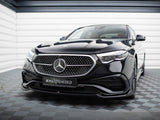 Front Splitter V.1 compatible with Mercedes-Benz E AMG Line W214