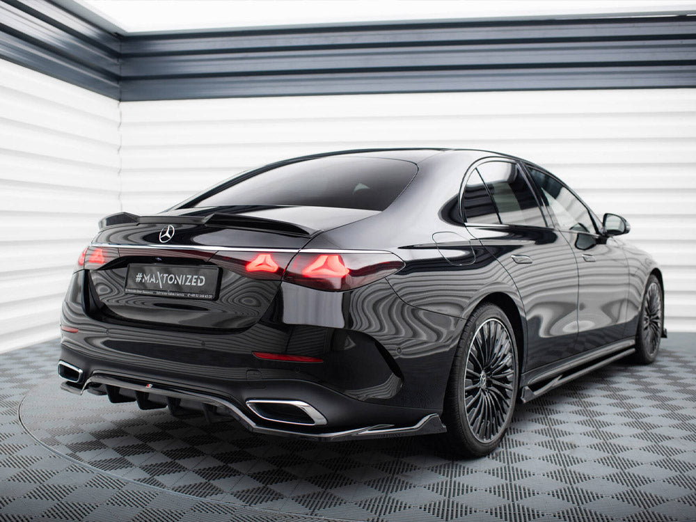 Rear Splitter (Vertical Bars) compatible with Mercedes-Benz E AMG Line W214