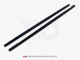 Side Skirts Diffusers compatible with VW Golf Mk6 GTI / GTD