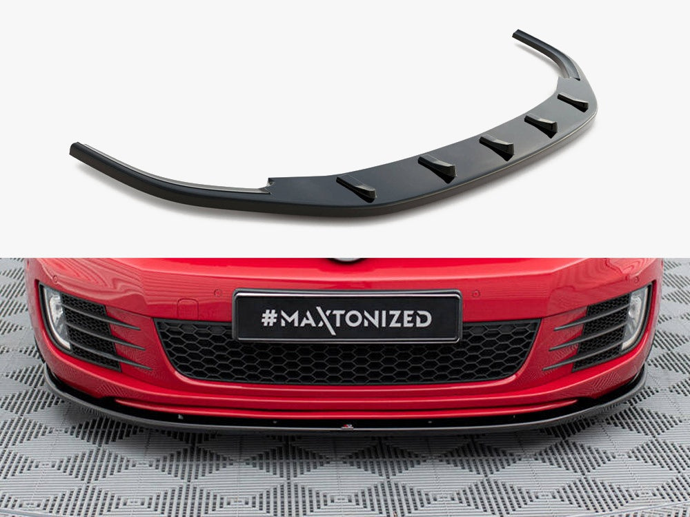 Front Splitter V.2 compatible with VW Golf Mk6 GTI
