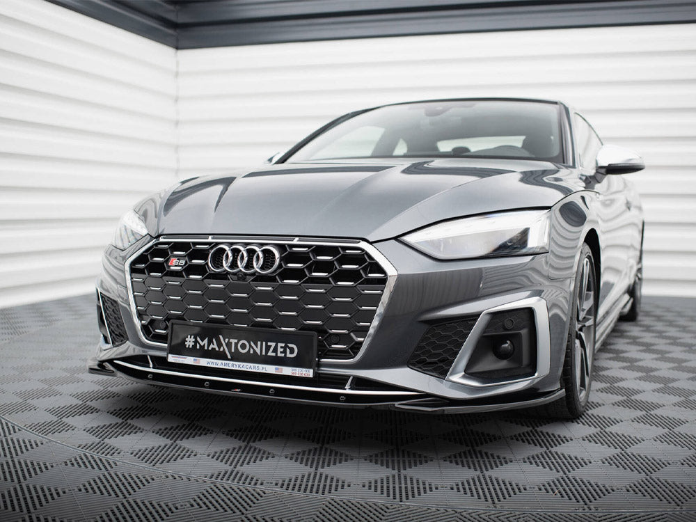 Front Splitter V.1 compatible with Audi S5 / A5 S Line F5 Facelift