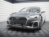 Front Splitter V.1 compatible with Audi S5 / A5 S Line F5 Facelift