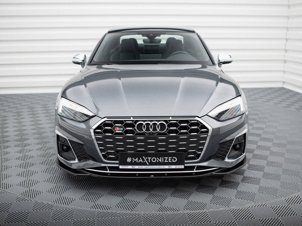 Front Splitter V.1 compatible with Audi S5 / A5 S Line F5 Facelift