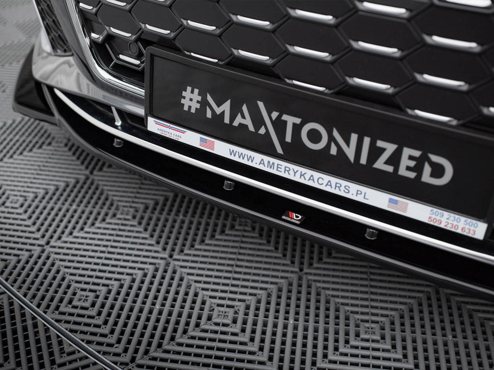 Front Splitter V.1 compatible with Audi S5 / A5 S Line F5 Facelift