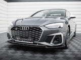 Front Splitter V.2 compatible with Audi S5 / A5 S Line F5 Facelift