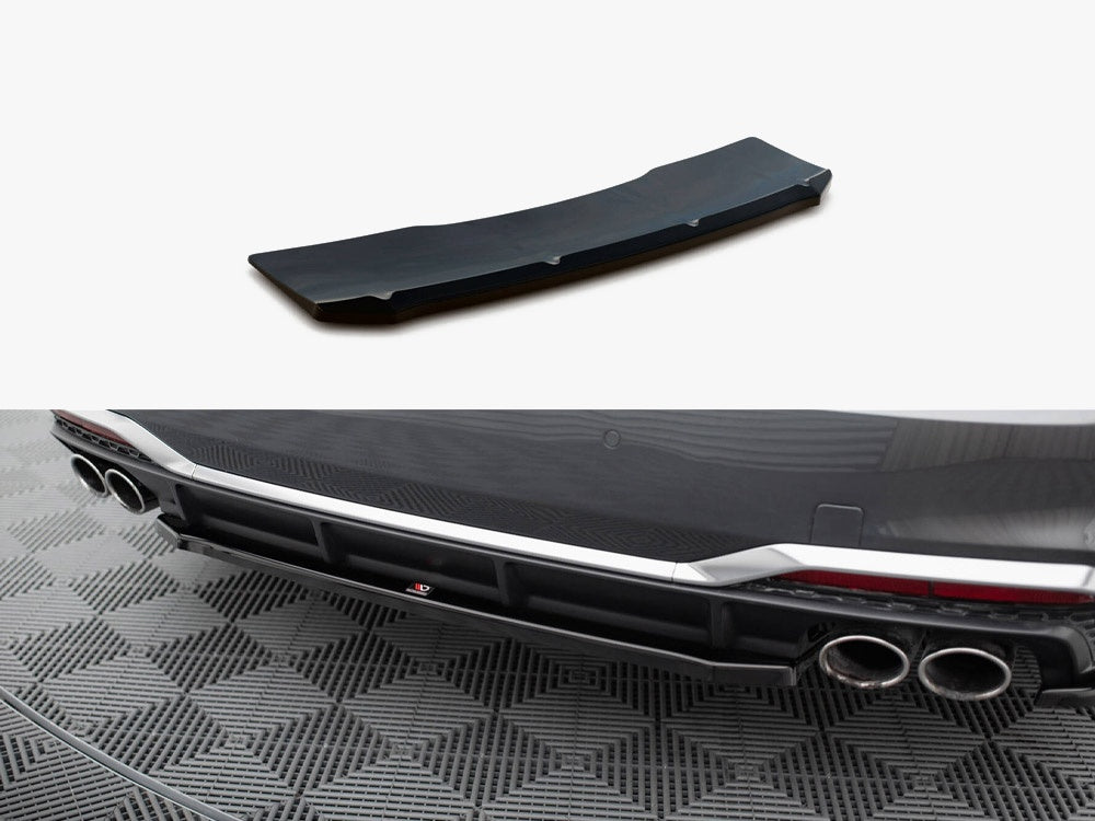 Rear Splitter compatible with Audi S5 Sportback / Coupe F5 Facelift