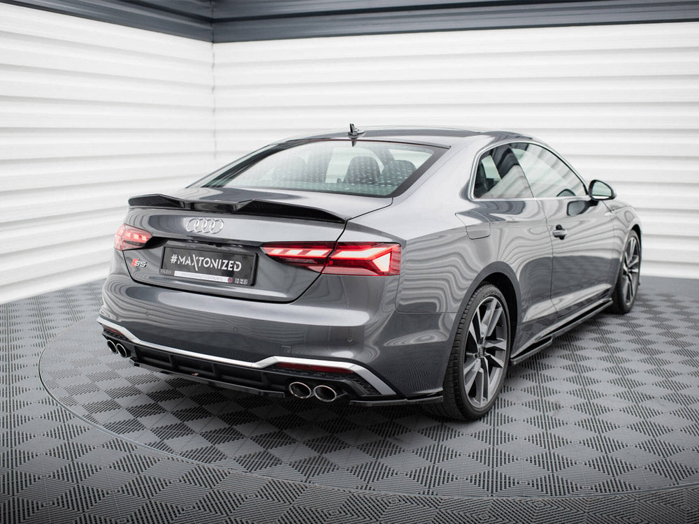 Rear Splitter compatible with Audi S5 Sportback / Coupe F5 Facelift