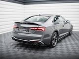 Rear Splitter compatible with Audi S5 Sportback / Coupe F5 Facelift