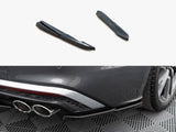 Rear Side Splitters compatible with Audi S5 Sportback / Coupe F5 Facelift