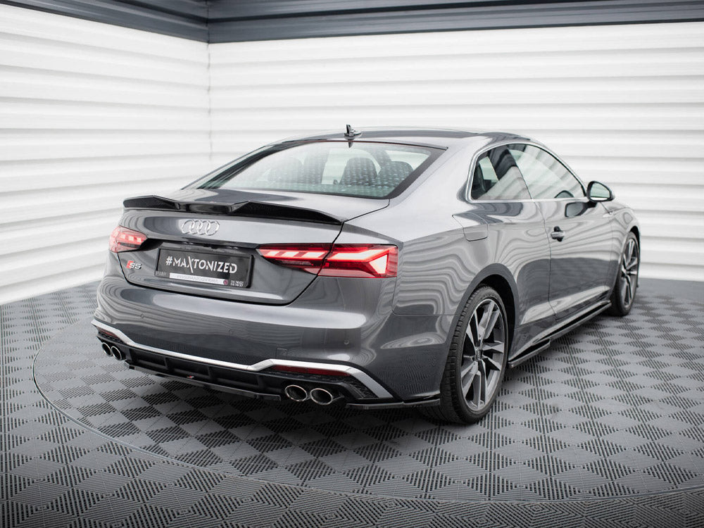 Rear Side Splitters compatible with Audi S5 Sportback / Coupe F5 Facelift