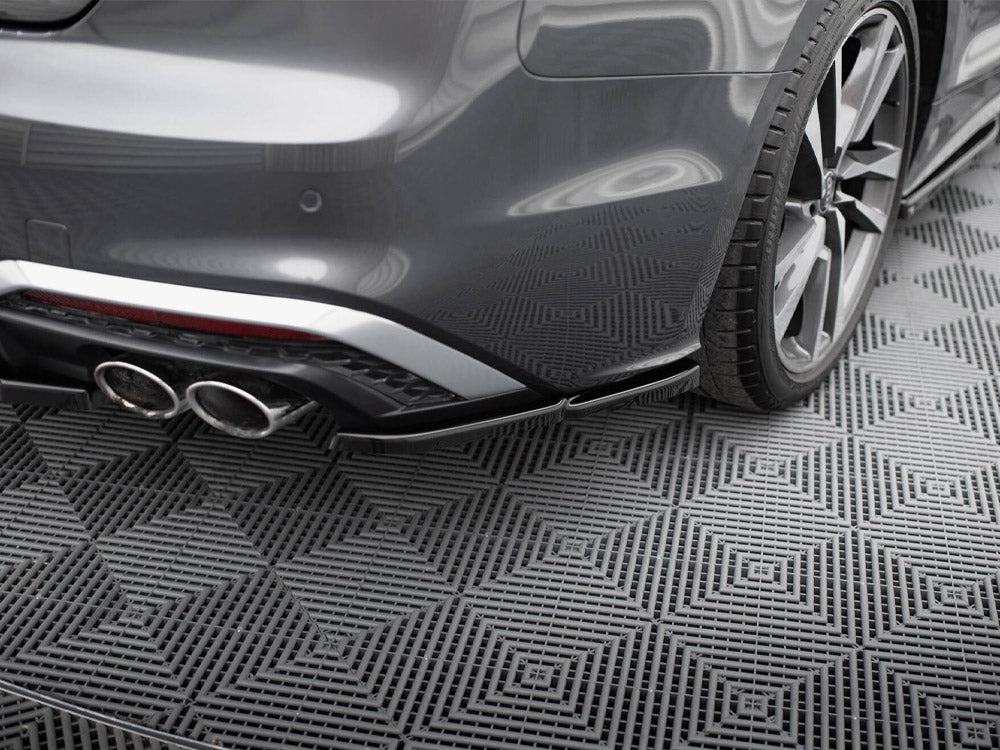 Rear Side Splitters compatible with Audi S5 Sportback / Coupe F5 Facelift