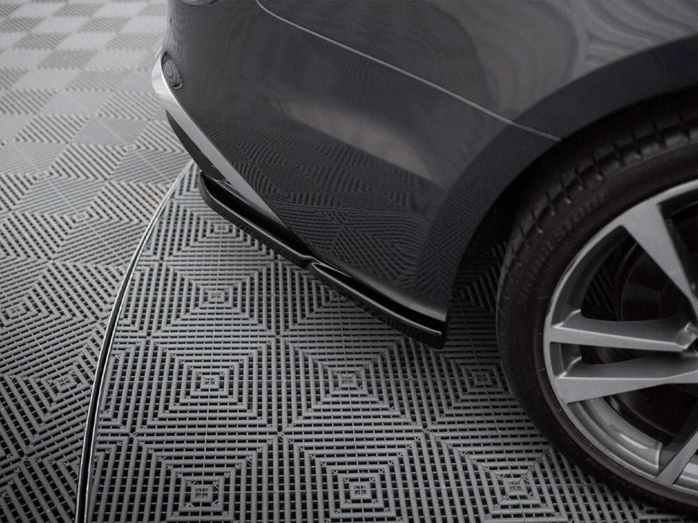 Rear Side Splitters compatible with Audi S5 Sportback / Coupe F5 Facelift
