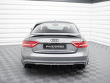 Rear Valance compatible with Audi S5 / A5 S Line 8T Facelift (Version with single exhausts on both sides)