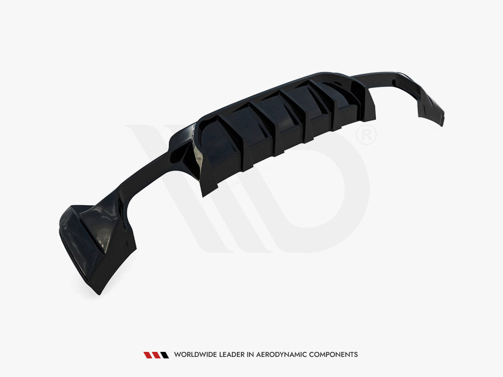 Rear Valance compatible with BMW 4 Coupe / Gran Coupe / Cabrio M-Pack F32 / F36 / F33 (Version with dual exhausts on both sides)