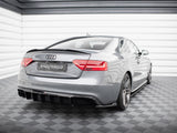 Rear Valance compatible with Audi S5 / A5 S Line 8T Facelift (Single Side dual exhaust Version)