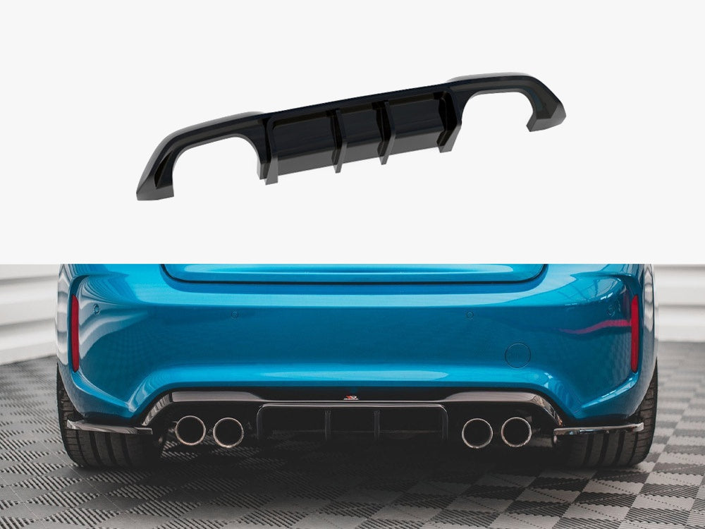 Rear Valance compatible with BMW M2 F87 (2016-2020)