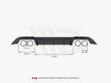 Rear Valance compatible with VW Golf R Mk7