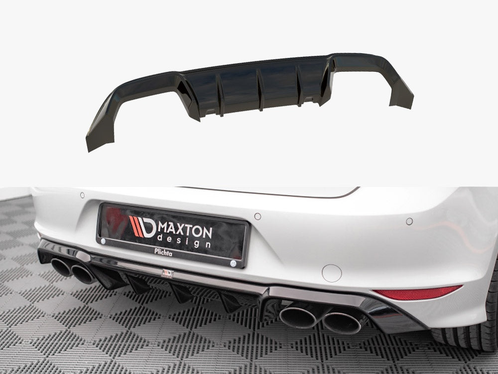 Rear Valance compatible with VW Golf R Mk7