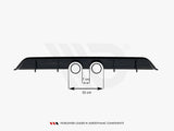 Rear Valance V.2 compatible with Volkswagen Scirocco Mk3 (R32 Exhaust)