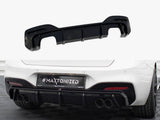 Rear Valance V.3 compatible with BMW 1 M-Pack / M140i F20 Facelift (Version with dual exhausts on both sides)