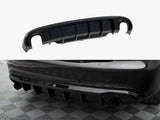 Rear Valance compatible with Audi S5 / A5 S Line Coupe / Cabrio 8T (Version with single exhausts on both sides)
