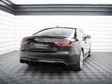 Rear Valance compatible with Audi S5 / A5 S Line Coupe / Cabrio 8T (Single Side dual exhaust Version)