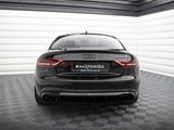 Rear Valance compatible with Audi S5 / A5 S Line Coupe / Cabrio 8T (Single Side dual exhaust Version)