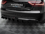 Rear Valance compatible with Audi S5 / A5 S Line Coupe / Cabrio 8T (Single Side dual exhaust Version)