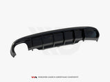 Rear Valance compatible with Audi S5 / A5 S Line Coupe / Cabrio 8T (Single Side dual exhaust Version)