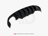 Rear Valance compatible with Audi S5 / A5 S Line Coupe / Cabrio 8T (Single Side dual exhaust Version)