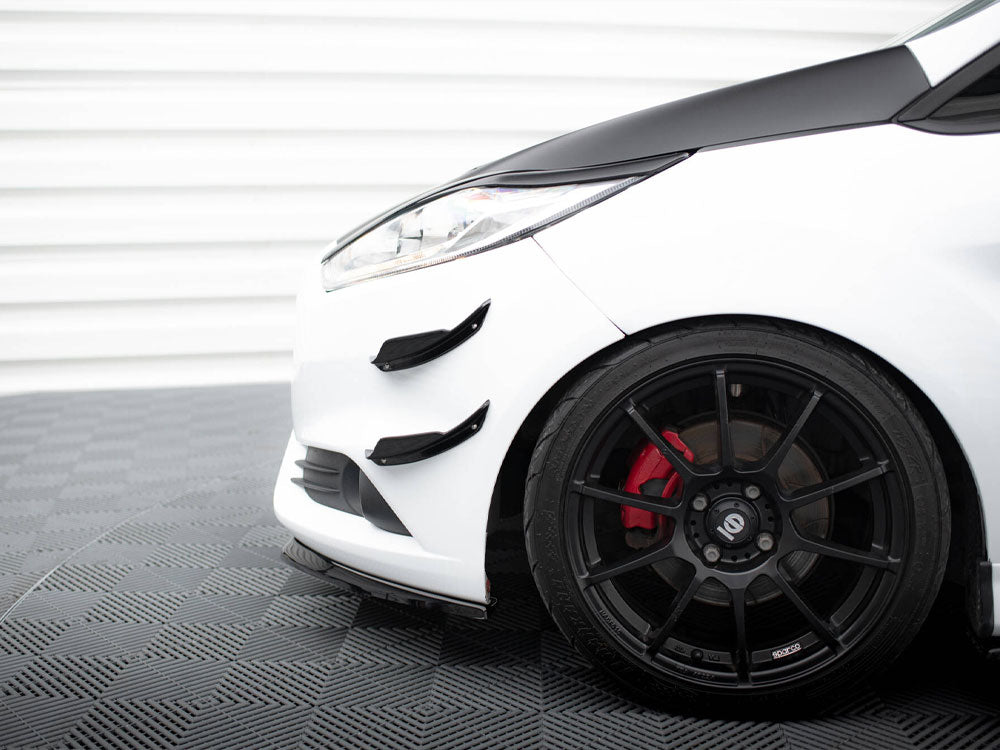 Front Bumper Wings (Canards) compatible with Ford Fiesta ST Mk7 Facelift