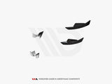 Front Bumper Wings (Canards) compatible with Ford Fiesta ST Mk7 Facelift