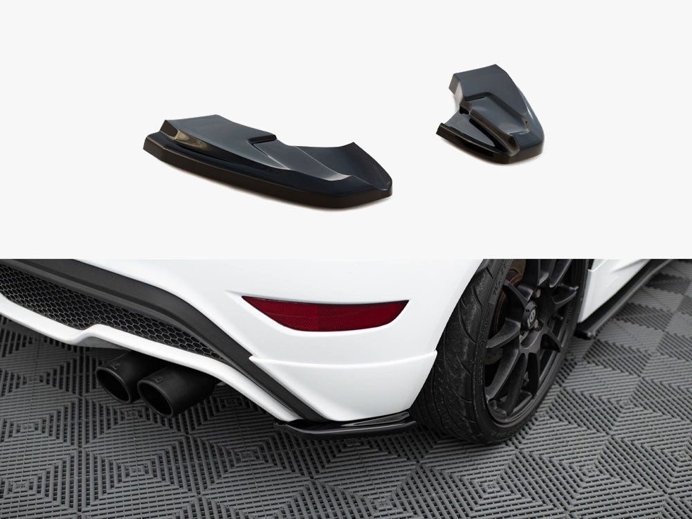 Rear Side Splitters compatible with Ford Fiesta ST / ST-Line / Zetec S Mk7 FL