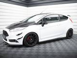 Side Skirts Diffusers compatible with Ford Fiesta Mk7 Facelift ST / Zetec S